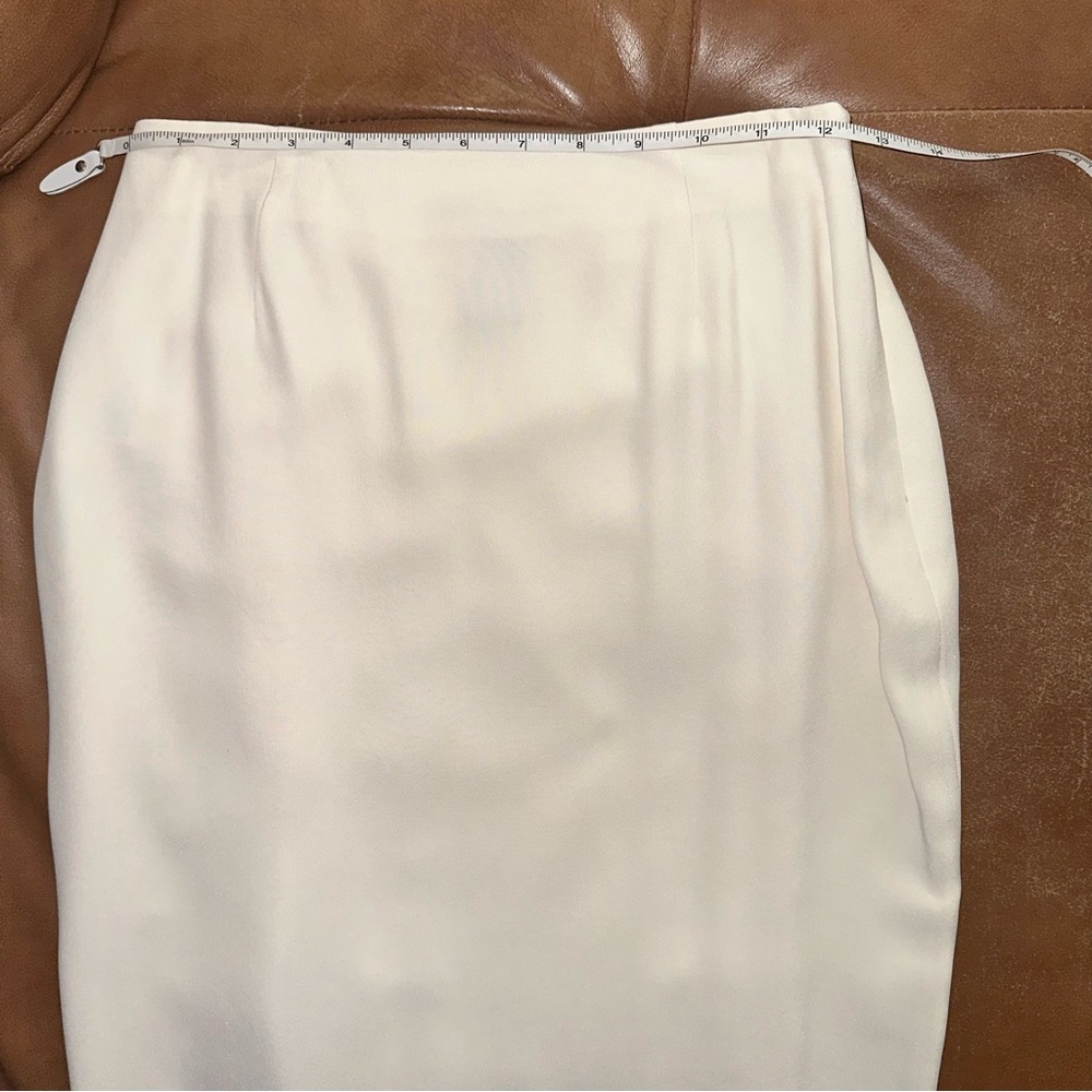 LIZ CLAIBORNE COLLECTION 2-piece garment jacket blazer skirt 100% silk size 4 - Picture 11 of 16